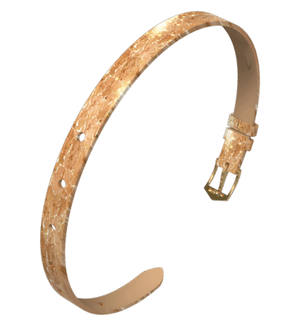 CORK BRACELET GOLD