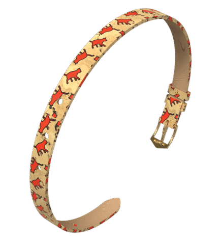 CORK BRACELET CAT