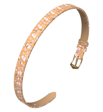 CORK BRACELET FLAMINGO