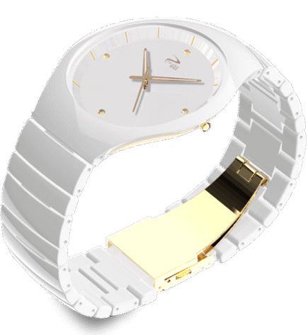 SLIM38 BAND WHITE